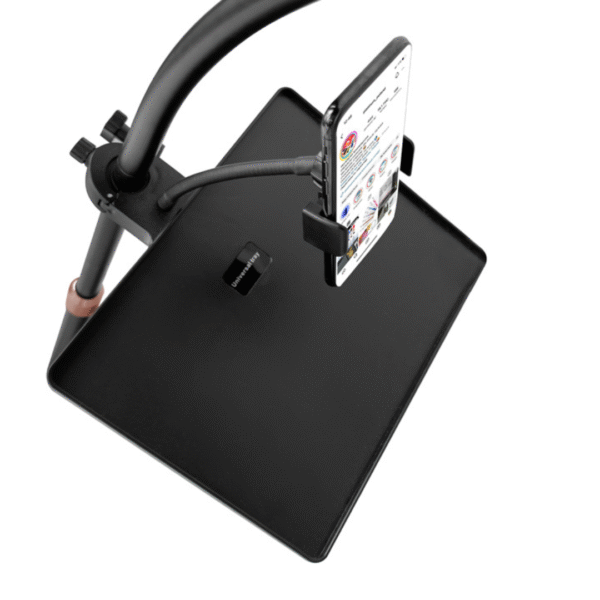 Moon Lamp Shelf with Phone Holder - Image 3