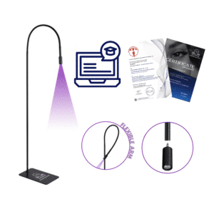 UV Standard Lamp + Online Course for UV Eyelash Extensions Platinum
