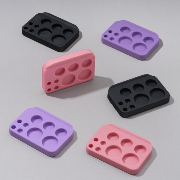 Big Silicone Mixing Palette PLATINUM - Image 4