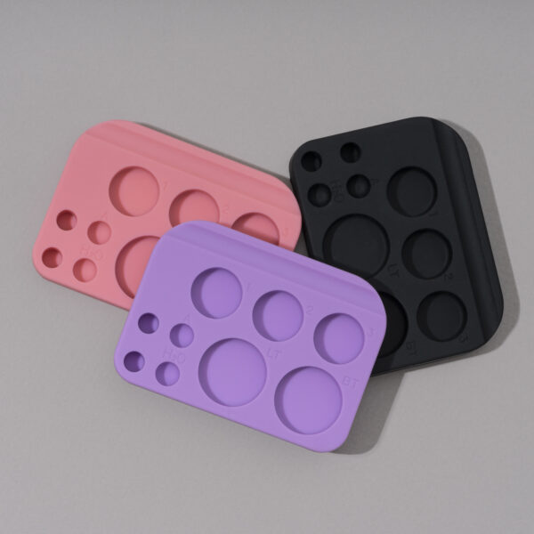 Big Silicone Mixing Palette PLATINUM - Image 3