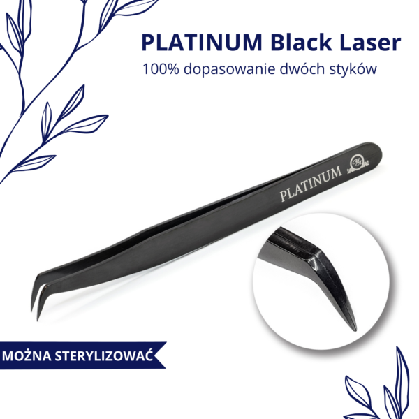 Пінцет Black Laser PLATINUM - Зображення 3