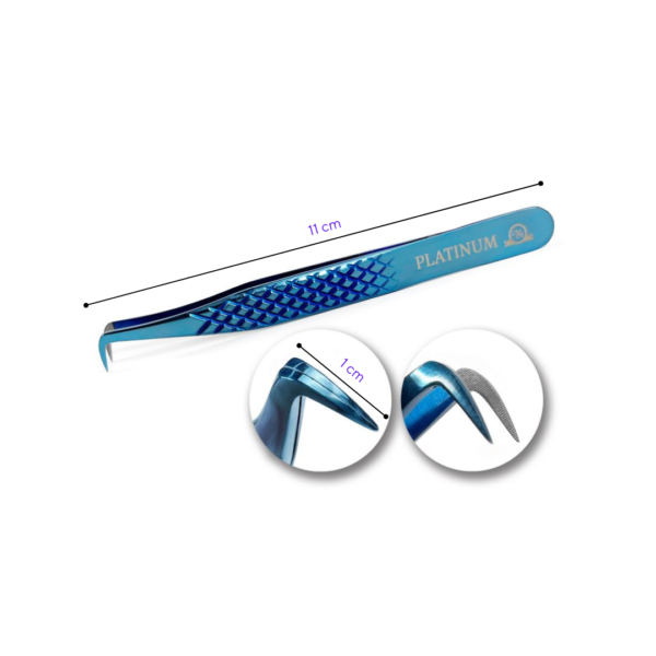 Tweezer Laser Diamond Blue PLATINUM - Image 2