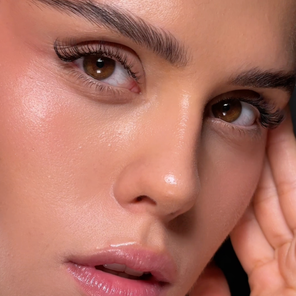 Dark Choco Eyelash Extensions Сurl С 20 lines PLATINUM - Image 9