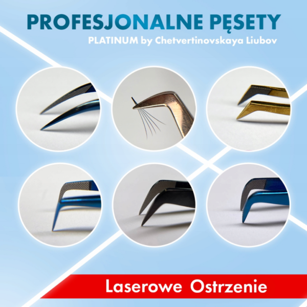 Tweezer Laser Diamond Blue PLATINUM - Image 5