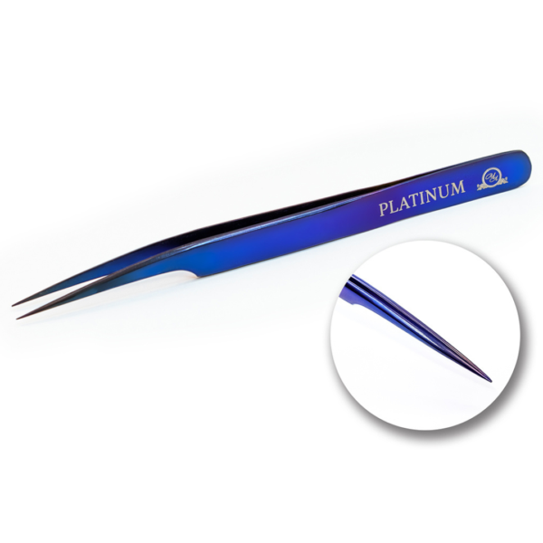 Straight Tweezers PLATINUM - Image 3