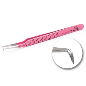 Пінцет ET 15 Mini Pink Lash PLATINUM