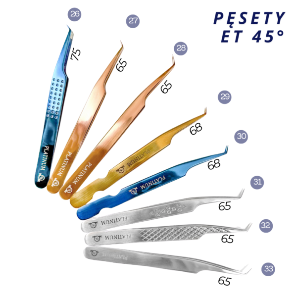 Tweezers ET 45 Laser PLATINUM - Image 3