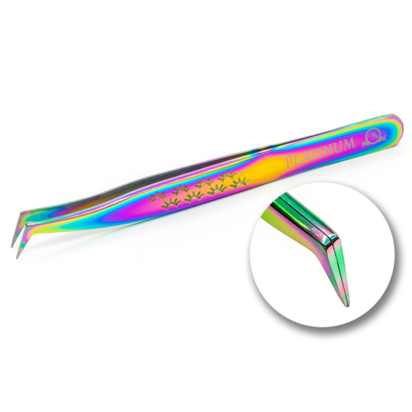Tweezers Volume Multicolor Lash PLATINUM