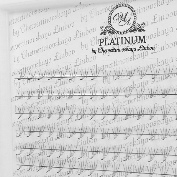 Готові Пучки Вій 4D Вигин D MIX 7–14 мм PLATINUM - Зображення 6