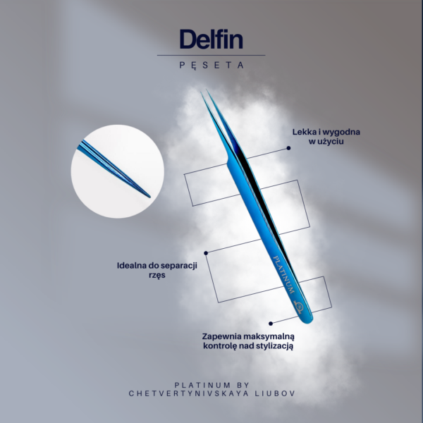 Straight Tweezers PLATINUM - Image 7