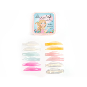Rose Silicone Rollers for Lash Lamination 6 Pairs PLATINUM