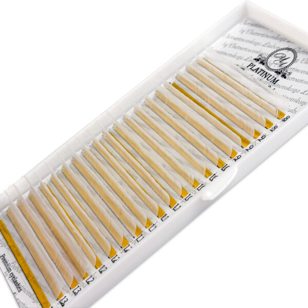 Color Eyelash Extensions White PLATINUM 0.07 MIX 8–14 mm - Image 3