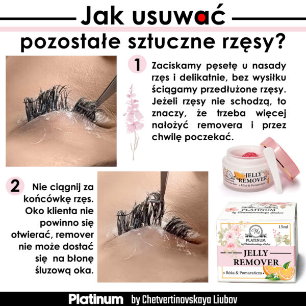 Remover Jelly 15 ml PLATINUM - Image 5