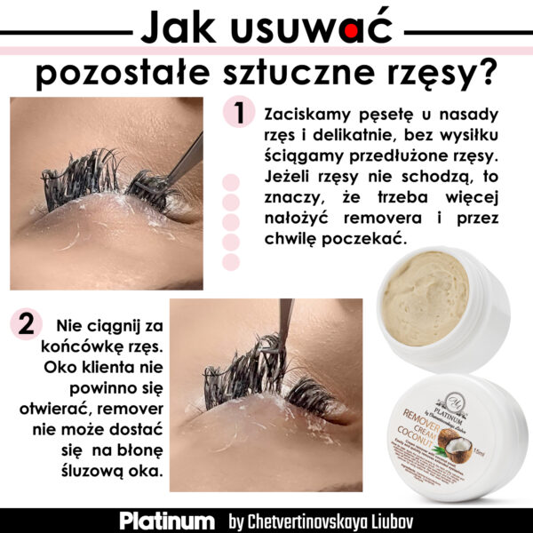 Cream Remover 15ml PLATINUM - Image 3