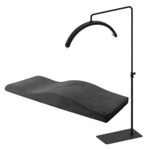 Set №3: Memory-Schaum-Matratze + Schattenlose Kosmetiklampe MOON Platinum
